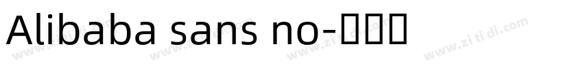 Alibaba sans no字体转换 Alibaba sans no字体转换